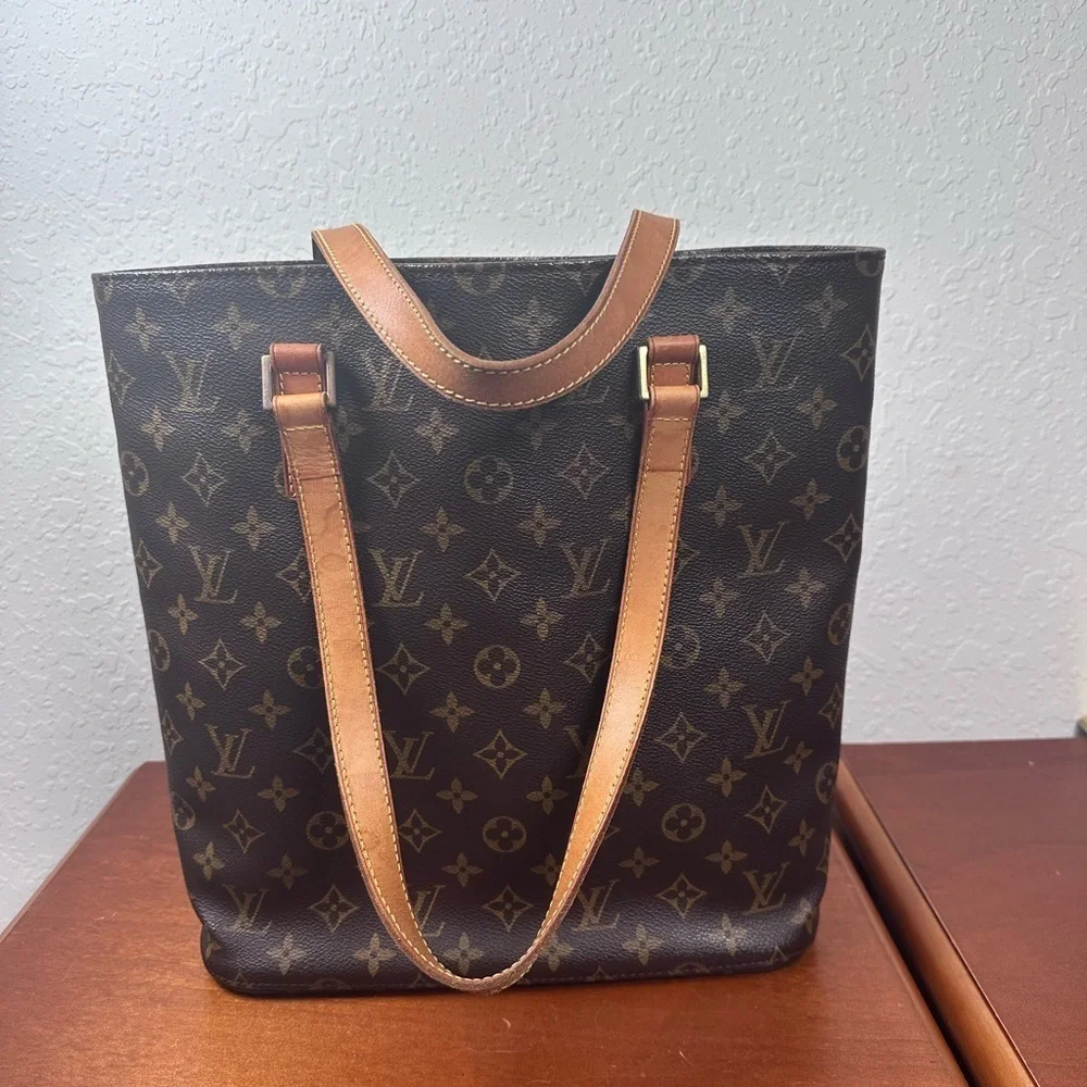 Auth Louis Vuitton Monogram Vavin GM Tote Bag